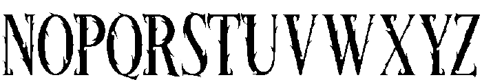 Alpha Spike Regular otf (400) Font UPPERCASE