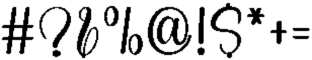 Alphabet Elisabeth Regular otf (400) Font OTHER CHARS