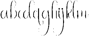 Alphabet Handwriting Regular otf (400) FONT