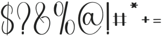 Alphabet Handwriting Regular otf (400) Font OTHER CHARS
