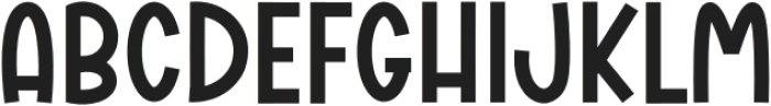 Alphabet Minimalist Regular otf (400) Font UPPERCASE
