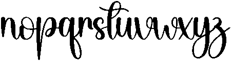 Alphabet Regular otf (400) Font LOWERCASE