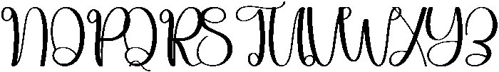 Alphabet Regular otf (400) Font UPPERCASE