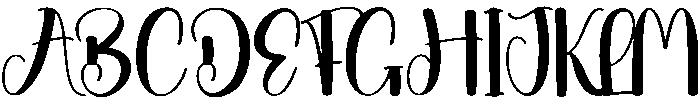 Alphabet Regular otf (400) Font UPPERCASE