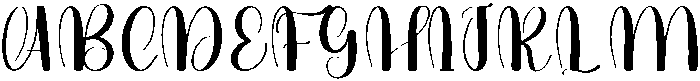 Alphabet Regular otf (400) Font UPPERCASE