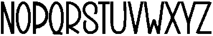 Alphabet Regular otf (400) Font UPPERCASE