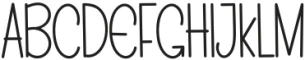 Alphabet Style Regular otf (400) Font UPPERCASE