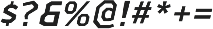 Alphii SemiBold Italic otf (600) Font OTHER CHARS