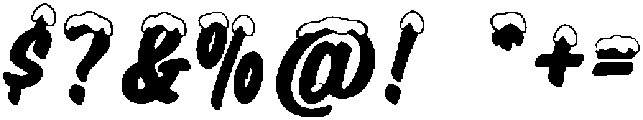 Alpine Script Snow otf (400) Font OTHER CHARS