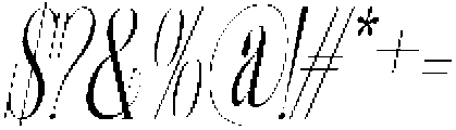 Alqeon Oblique otf (400) Font OTHER CHARS