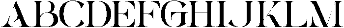 Alrays Bloom Light otf (300) Font UPPERCASE