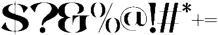 Alrays Bloom Medium otf (500) Font OTHER CHARS
