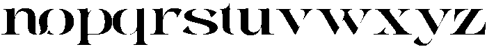 Alrays Bloom Medium otf (500) Font LOWERCASE
