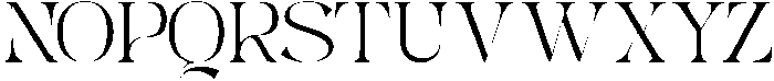 Alrays Bloom Thin otf (100) Font UPPERCASE