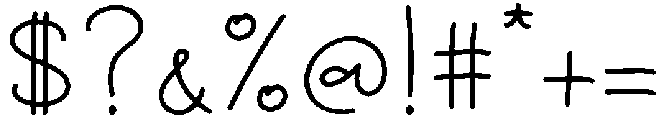 Already Regular otf (400) Font OTHER CHARS