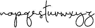 Already Regular otf (400) Font LOWERCASE
