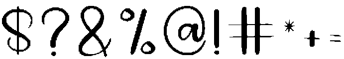 Alright Regular otf (400) Font OTHER CHARS