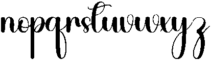 Alright Regular otf (400) Font LOWERCASE