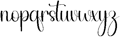 Alright Regular otf (400) Font LOWERCASE