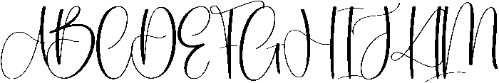 Alright Regular otf (400) Font UPPERCASE