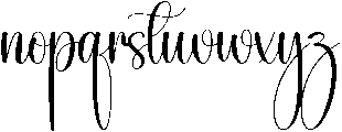 Alright Regular otf (400) Font LOWERCASE