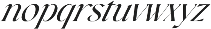 Alsigna Cheska Italic otf (400) Font LOWERCASE