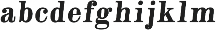 Alta Mesa Fill Regular Italic otf (400) Font LOWERCASE