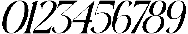 Altamira Sentiment Italic otf (400) Font OTHER CHARS