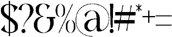 Altamira Sentiment Regular otf (400) Font OTHER CHARS