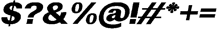 Altavion BlackSemExpIta otf (900) Font OTHER CHARS
