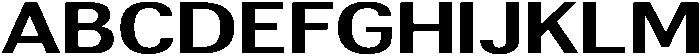 Altavion BoldExpanded otf (700) Font UPPERCASE