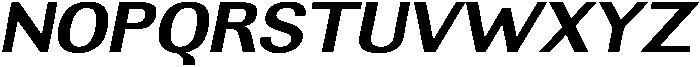 Altavion BoldSemExpIta otf (700) Font UPPERCASE