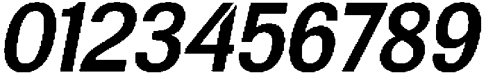 Altavion BoldSemiCondIta otf (700) Font OTHER CHARS