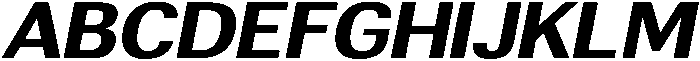 Altavion ExtBdSemExpIta otf (400) Font UPPERCASE