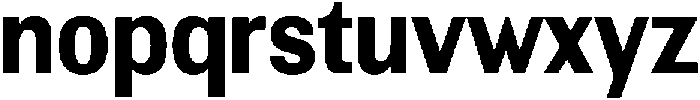 Altavion ExtBdSemiCond otf (400) Font LOWERCASE