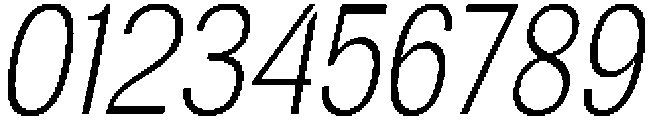 Altavion ExtLtCondIta otf (400) Font OTHER CHARS