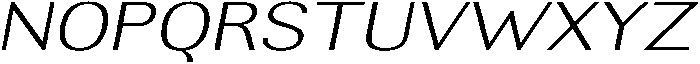 Altavion ExtLtExpIta otf (400) Font UPPERCASE