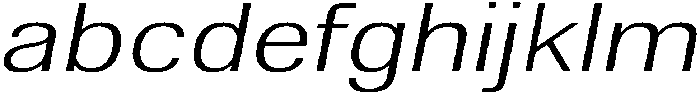 Altavion ExtLtExpIta otf (400) Font LOWERCASE