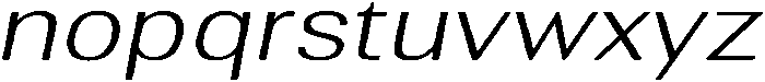 Altavion ExtLtExpIta otf (400) Font LOWERCASE
