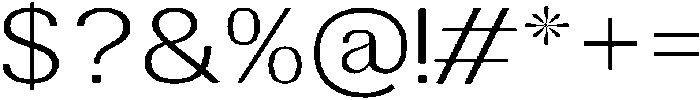 Altavion ExtLtSemExp otf (400) Font OTHER CHARS