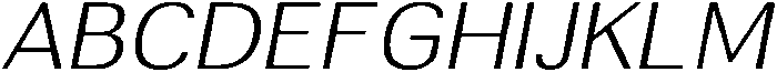 Altavion ExtLtSemExpIta otf (400) Font UPPERCASE