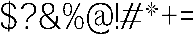 Altavion ExtLtSemiCond otf (400) Font OTHER CHARS