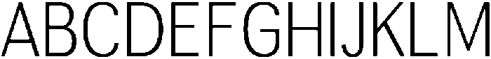 Altavion ExtLtSemiCond otf (400) Font UPPERCASE