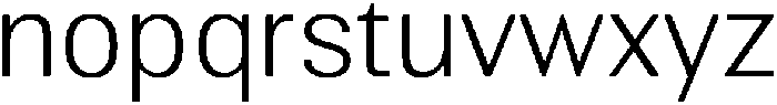 Altavion ExtraLight otf (200) Font LOWERCASE