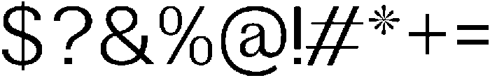 Altavion Light otf (300) Font OTHER CHARS