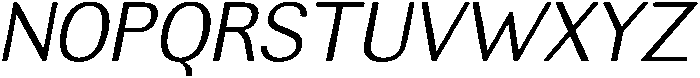Altavion LightItalic otf (300) Font UPPERCASE