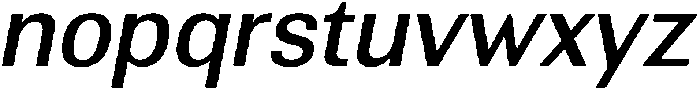 Altavion MediumItalic otf (500) Font LOWERCASE