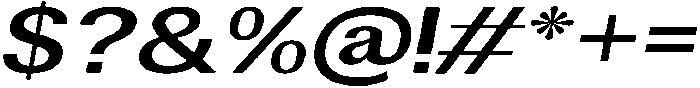 Altavion SemBdExpIta otf (400) Font OTHER CHARS