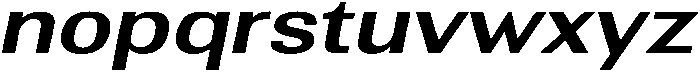 Altavion SemBdExpIta otf (400) Font LOWERCASE
