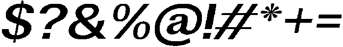 Altavion SemBdSemExpIta otf (400) Font OTHER CHARS